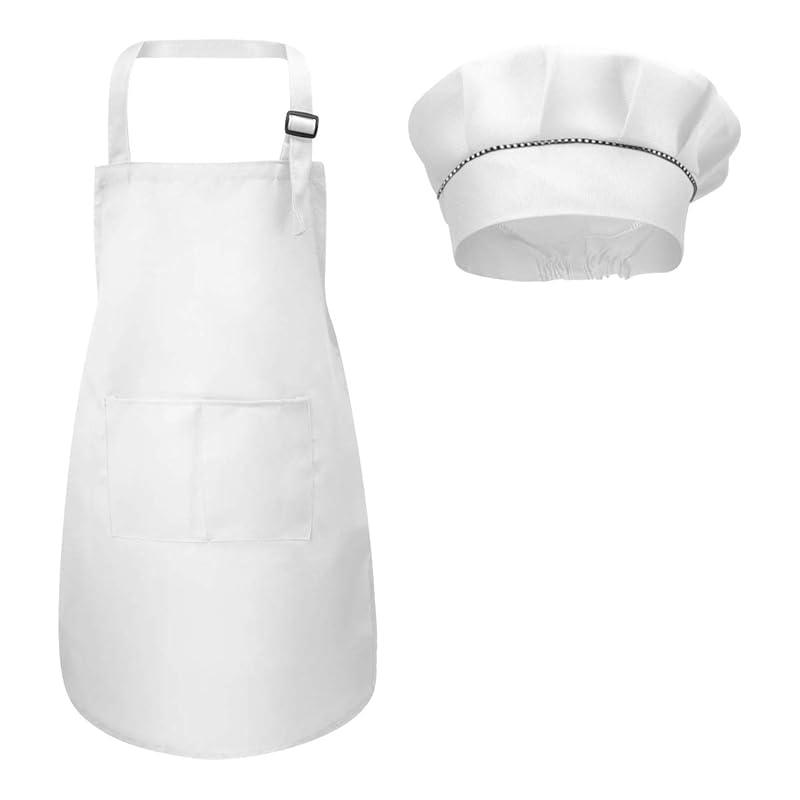 Delantal Para Niños + Gorro De Cocinero