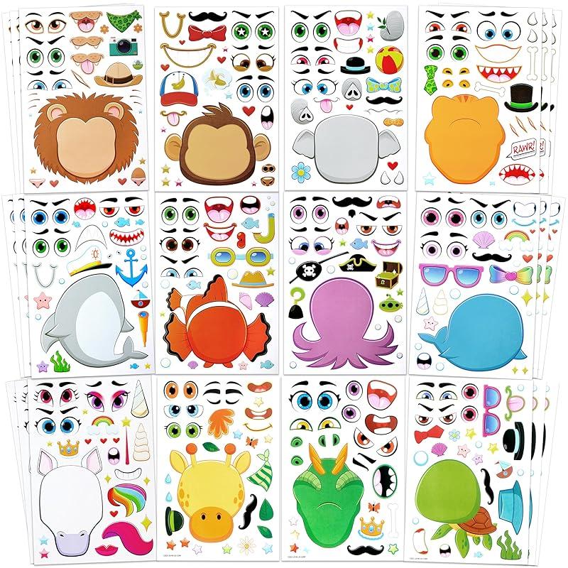 JOYIN 36 Animales Pegatinas Infantiles